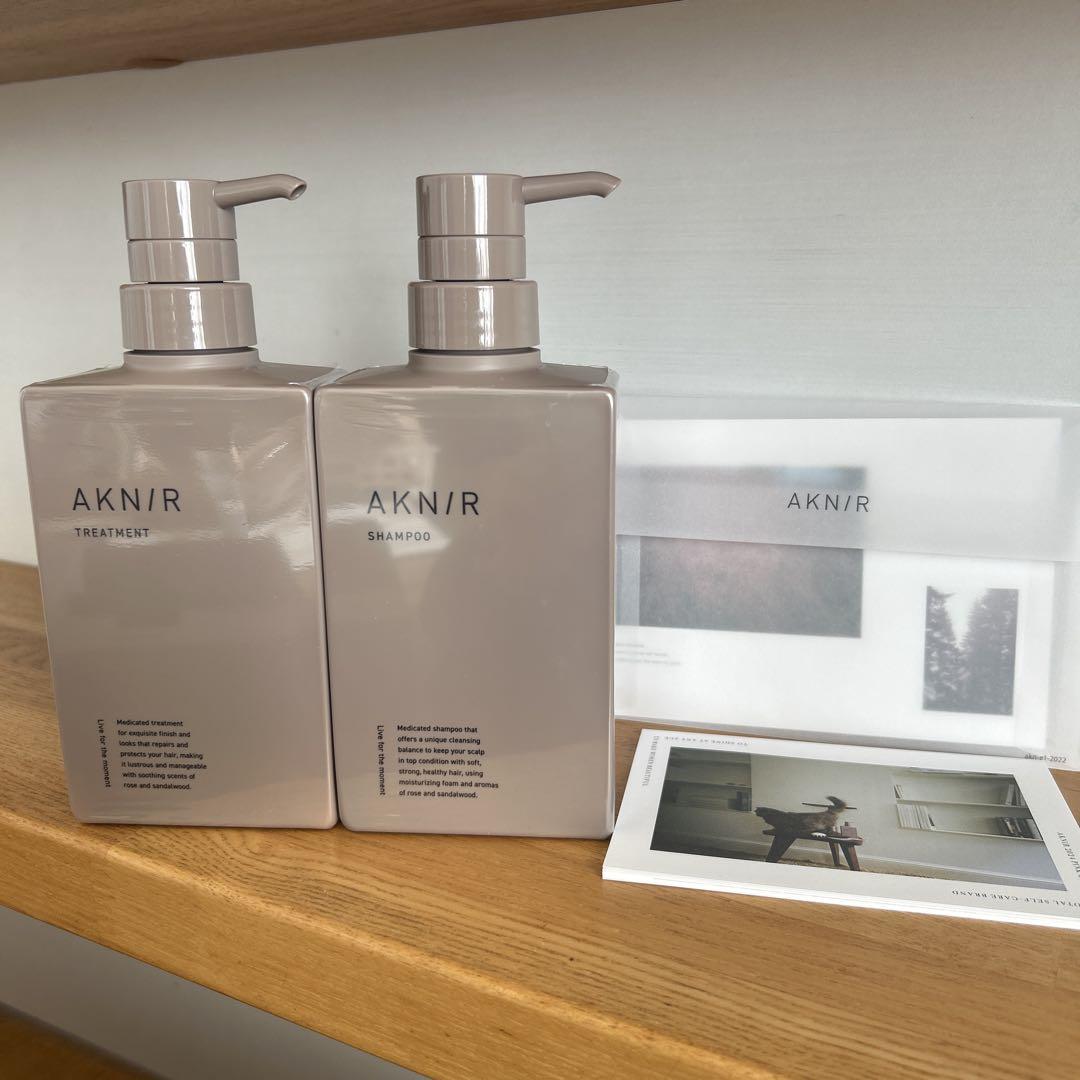 新品 AKNIR アクニー ローズウッド シャンプートリートメント 詰め替え 新品 AKNIR アクニー ローズウッド シャンプートリートメント