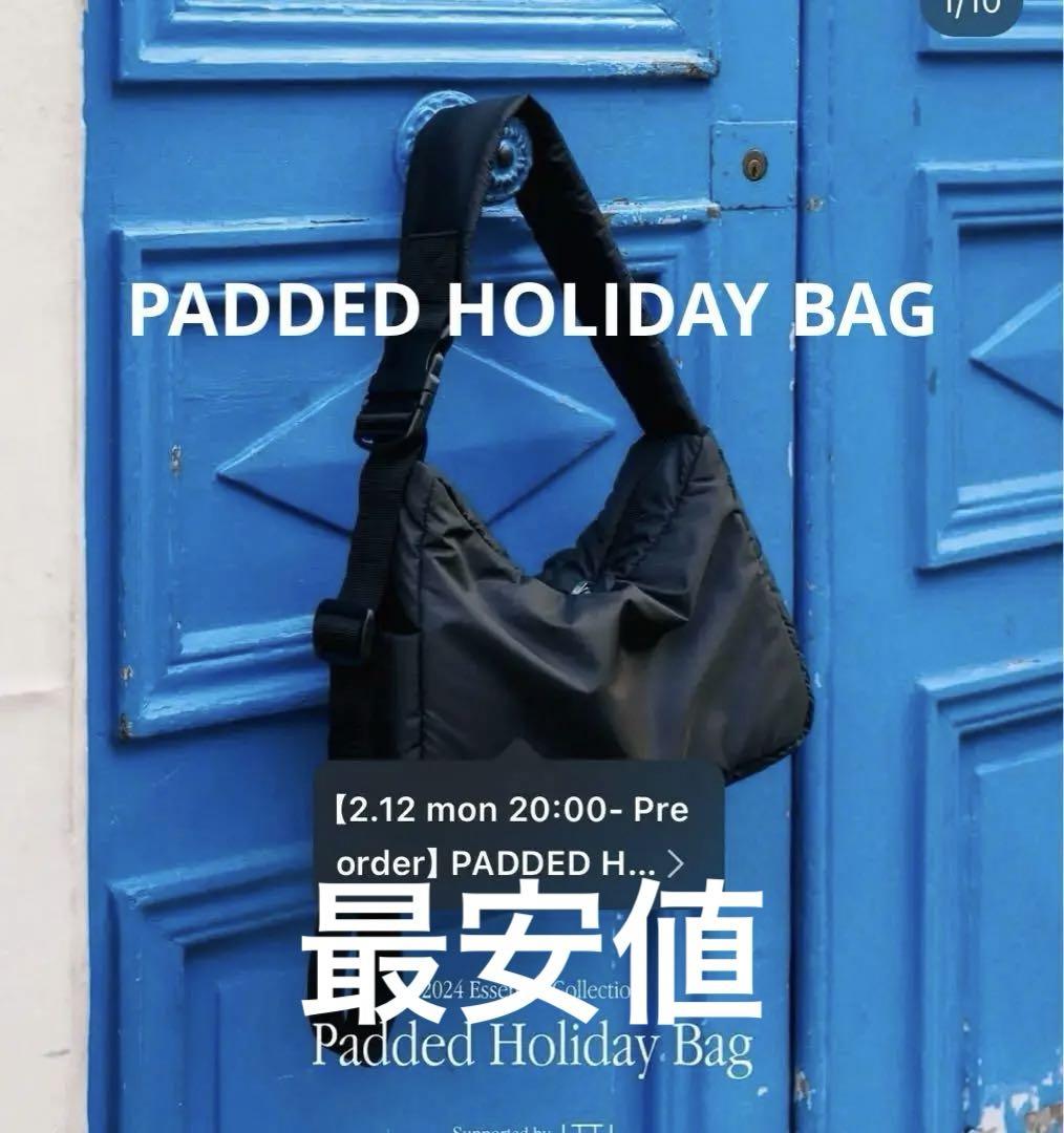 CLESSTE クレスト PADDED HOLIDAY BAG