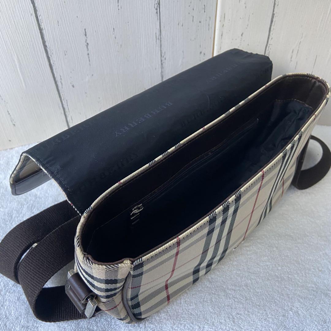 BURBERRY バーバリー ノバチェック ミニショルダーバッグ