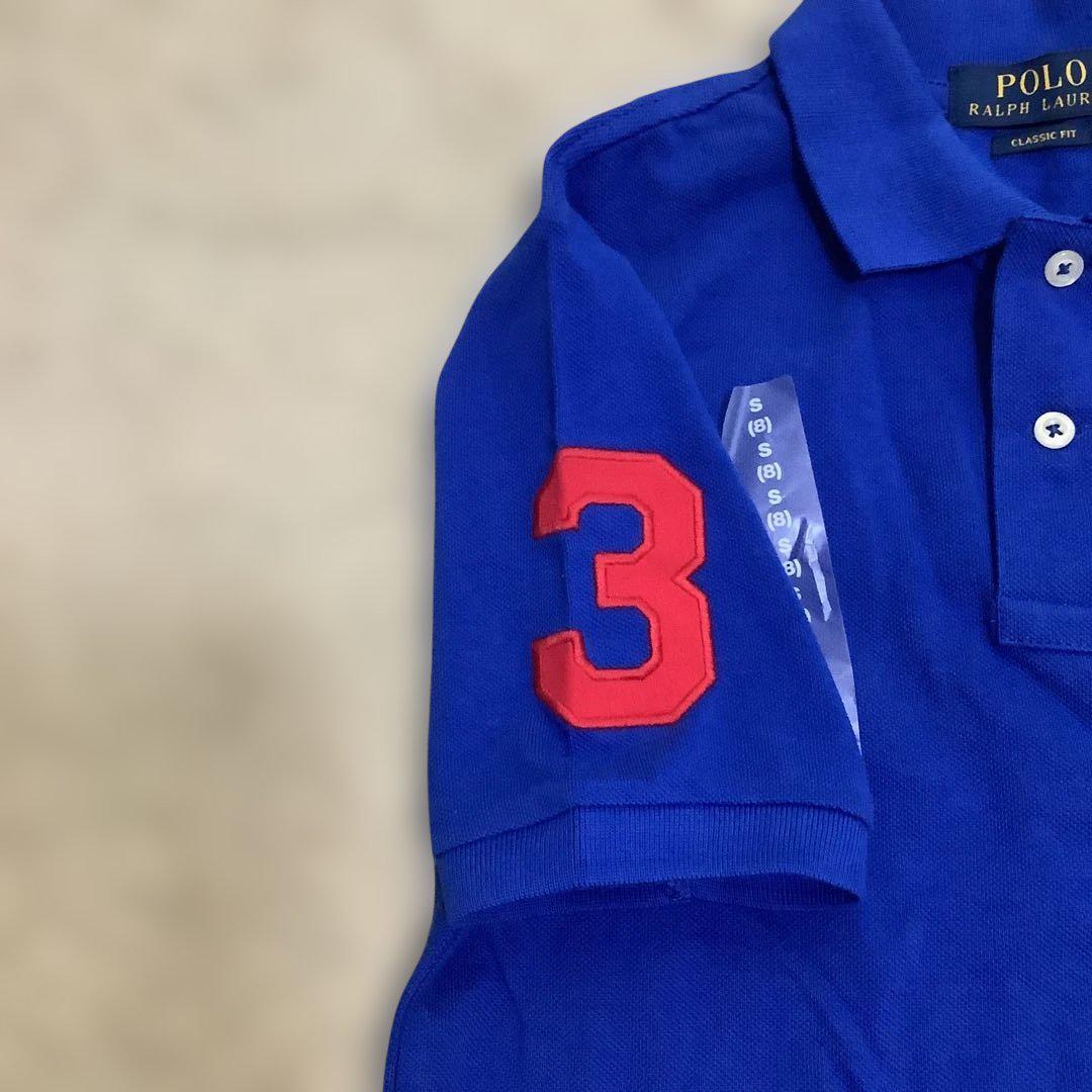 新品タグ付き】Polo Ralph Lauren ポロシャツ S 140㎝ - メルカリ