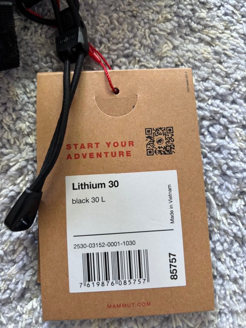 MAMMUT マムート リチウム 30 Lithium 登山 バックパック MAMMUT マムート リチウム 30 Lithium 登山 バックパック