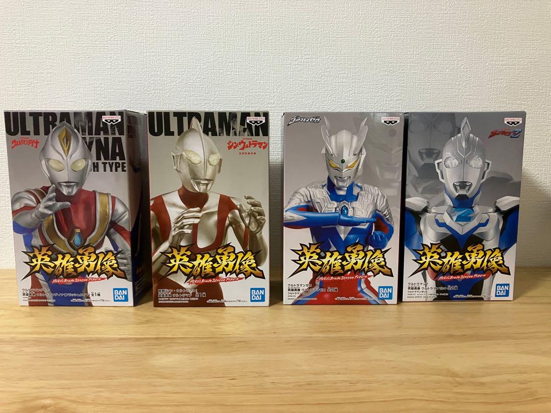 ウルトラマン　フィギュア、ソフビ　セット 英雄勇像 Size is interesting] Heroic Statue Ultraman Z joins the