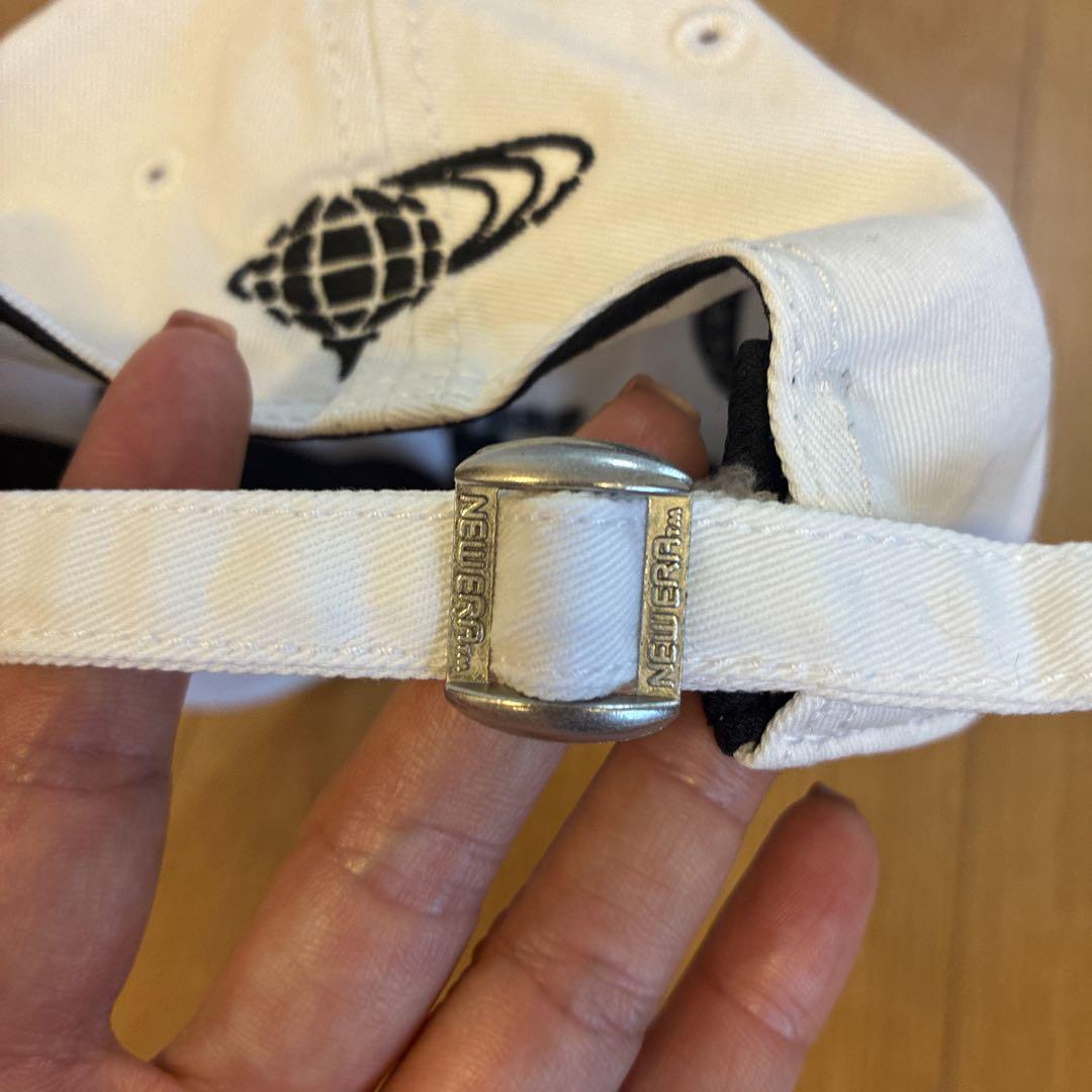 レア　briefing beams golf newera コラボキャップ　白
