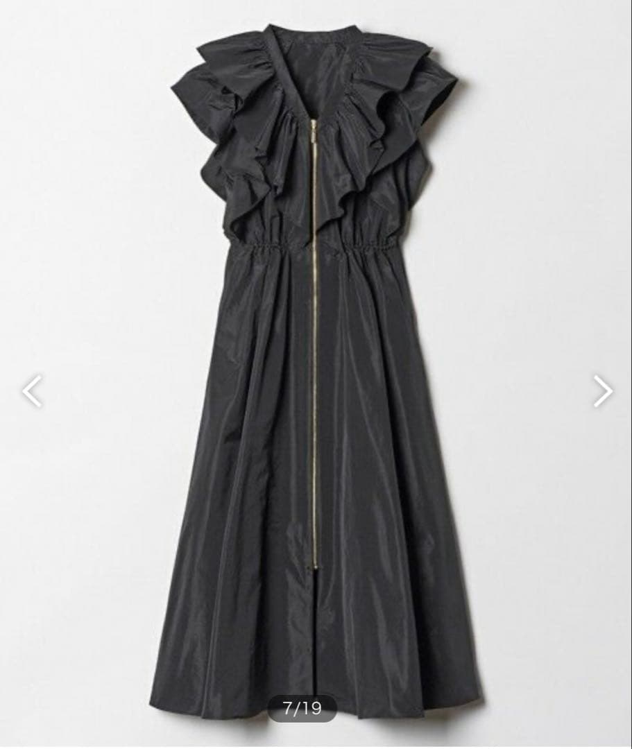 元値¥49 500メモリータフタフリルワンピース SIZE Loulou Willoughby