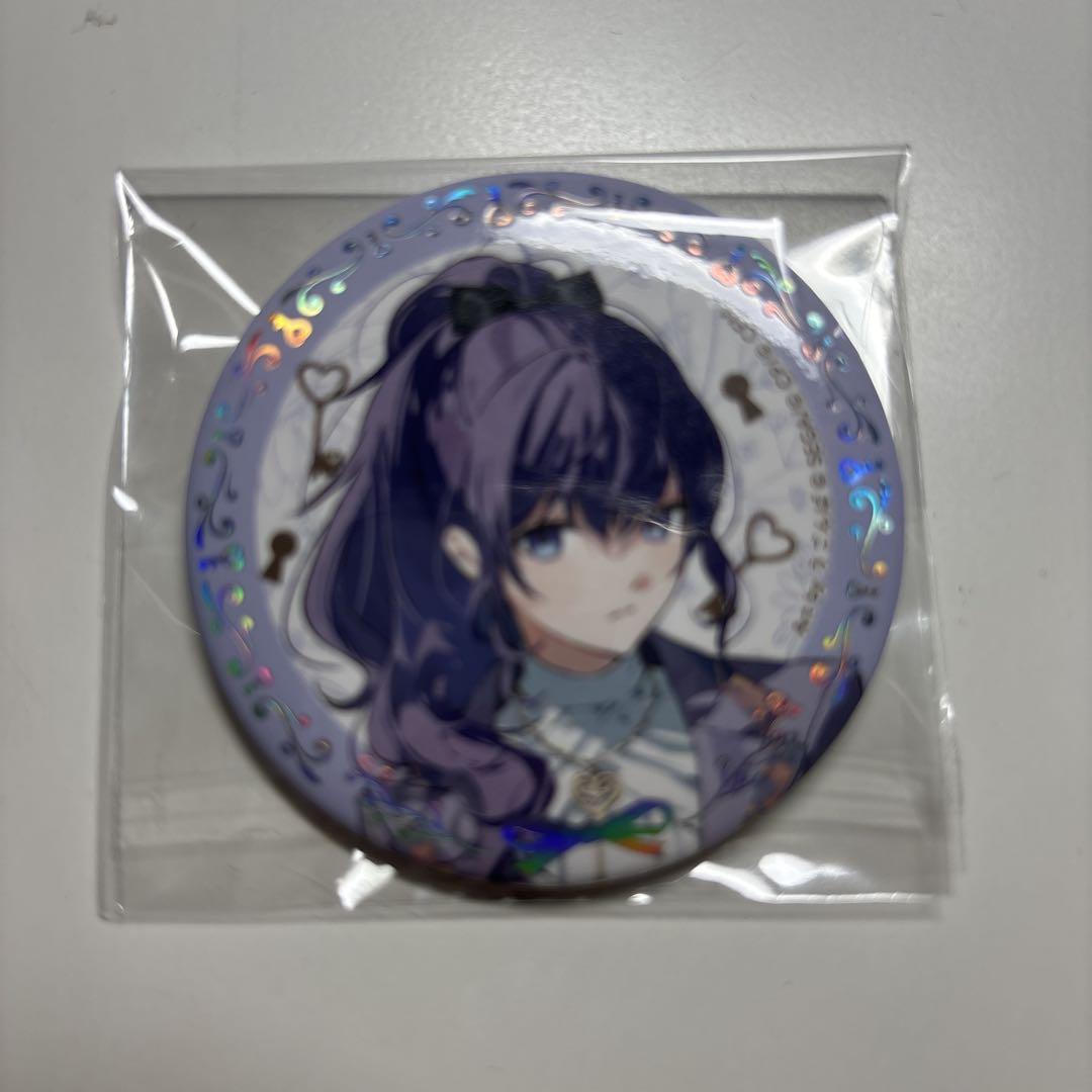 プロセカ 朝比奈まふゆ 感謝祭 オーロラ缶バッジ 4thAnniversary
