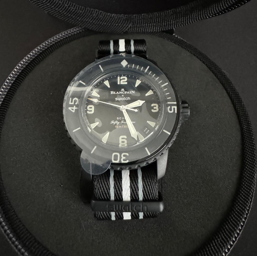 Blancpain x Swatch OCEAN OF STORMS　スウォッチ