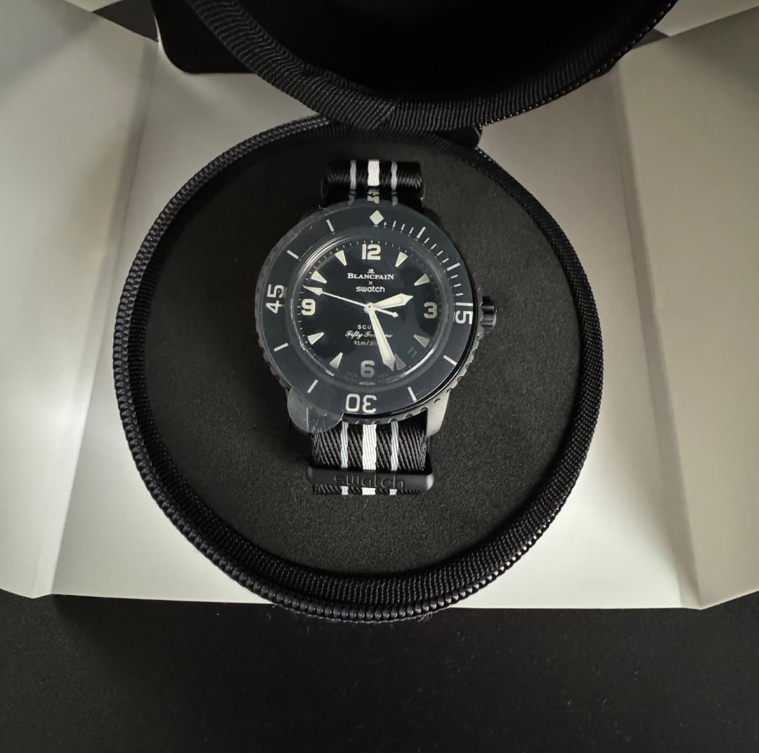 Blancpain x Swatch OCEAN OF STORMS　スウォッチ
