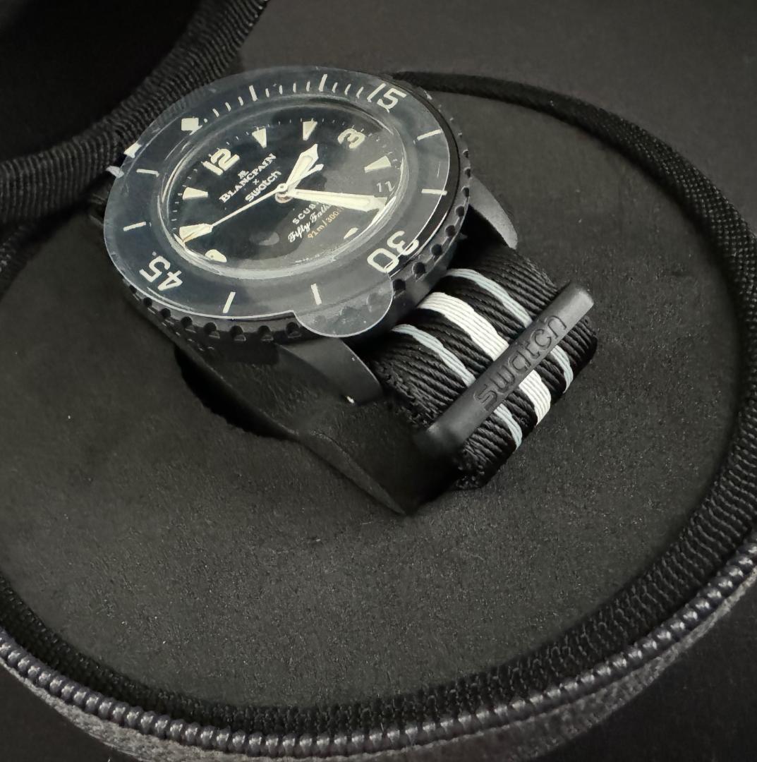 Blancpain x Swatch OCEAN OF STORMS　スウォッチ