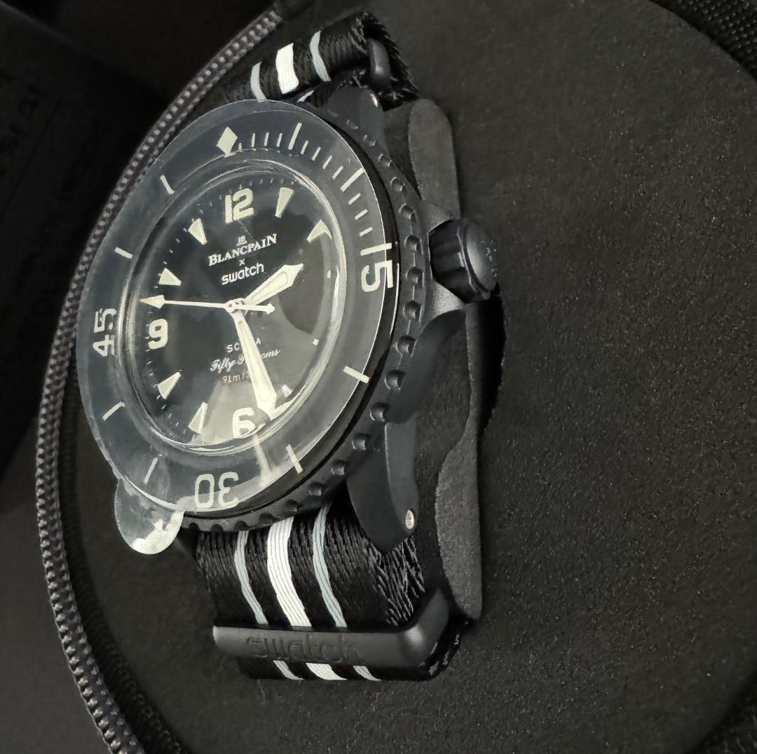 Blancpain x Swatch OCEAN OF STORMS　スウォッチ