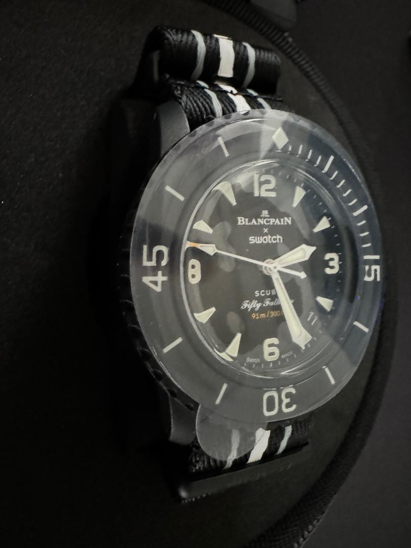 Blancpain x Swatch OCEAN OF STORMS　スウォッチ