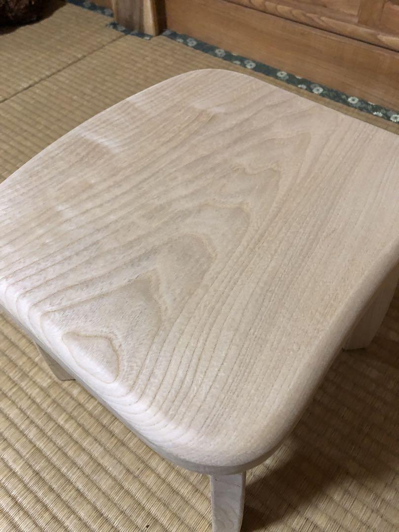 1088建具屋一筋58年のおじいちゃんの手作りスツール、イス