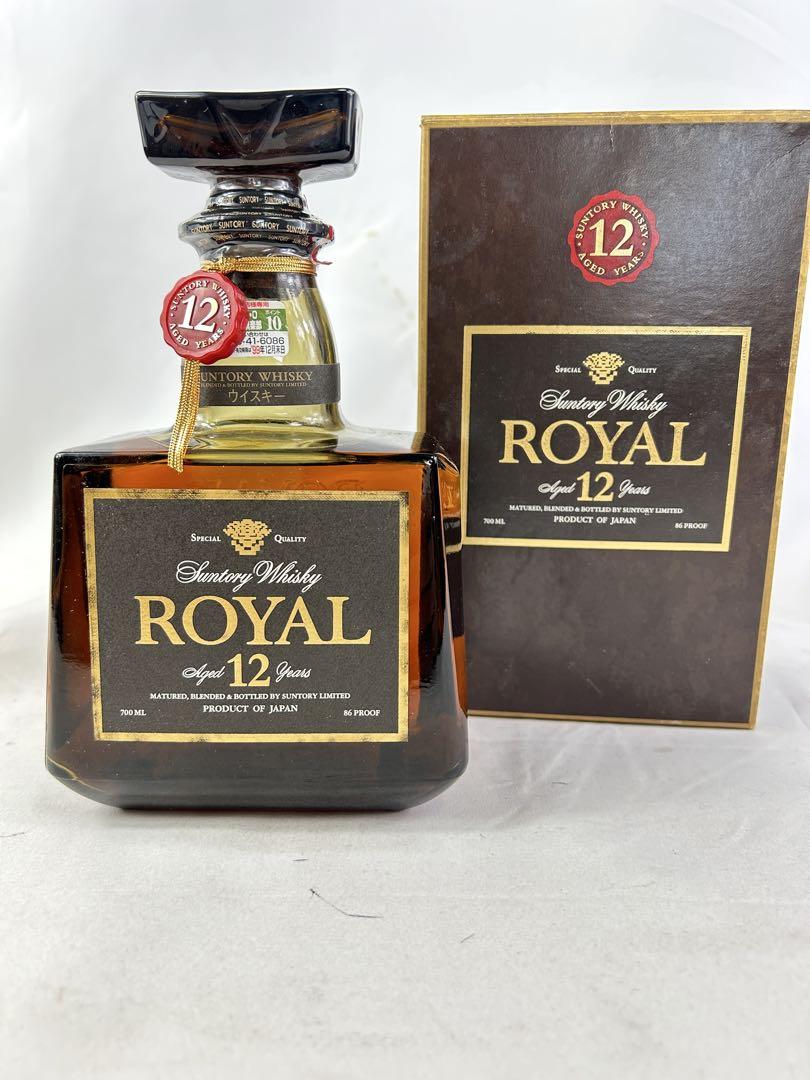 未開栓 サントリー ローヤル 12年 700ml 43% - メルカリ
