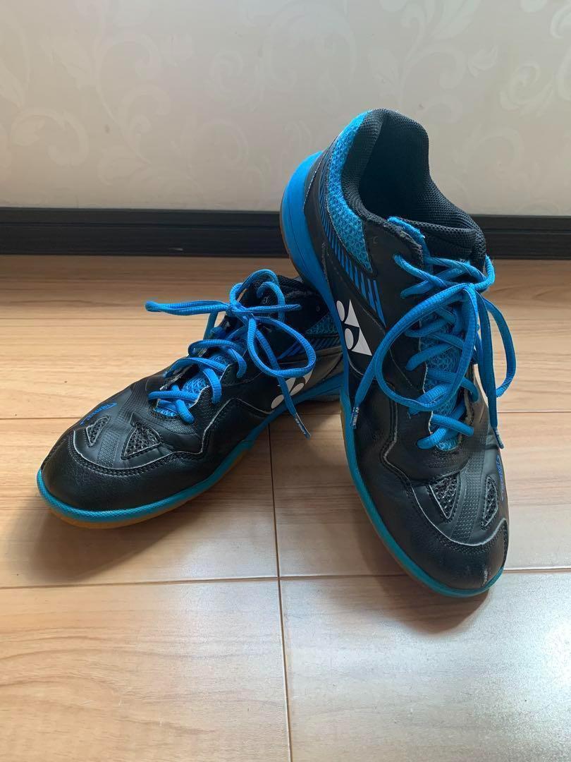 新品未使用タグ付き⭐︎YONEX バドミントンシューズ ブラック/ブルー ☆YONEX＃ バドミントンシューズ ＃モデル65# ブラック/ブルー
