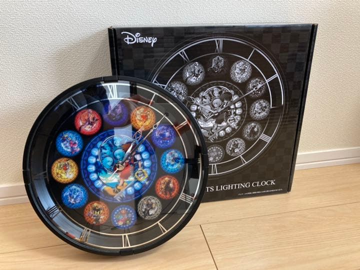 キングダムハーツ ライティングクロック 掛時計 sariater-hotel.com