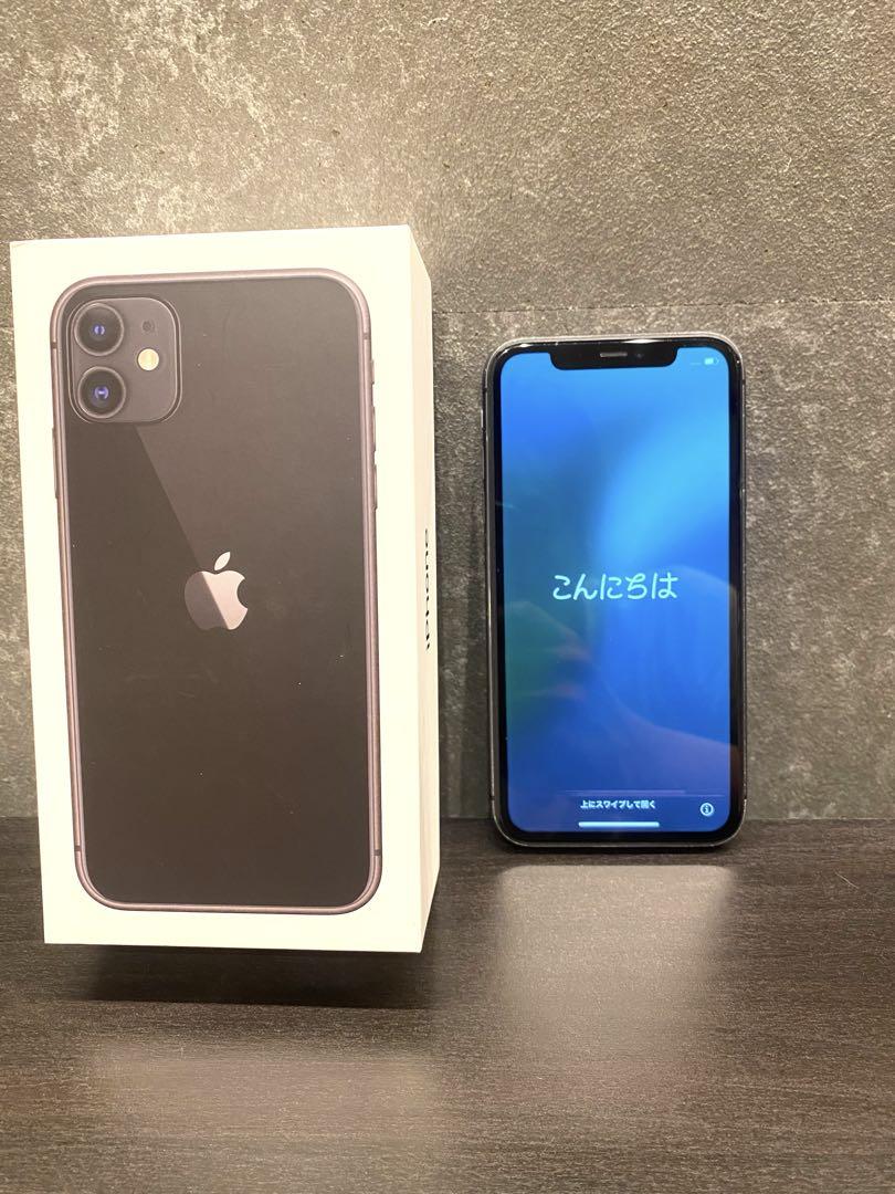Apple iPhone 11 ブラック 本体　128GB(箱無し） iphone 11 black BOX ONLY | eBay