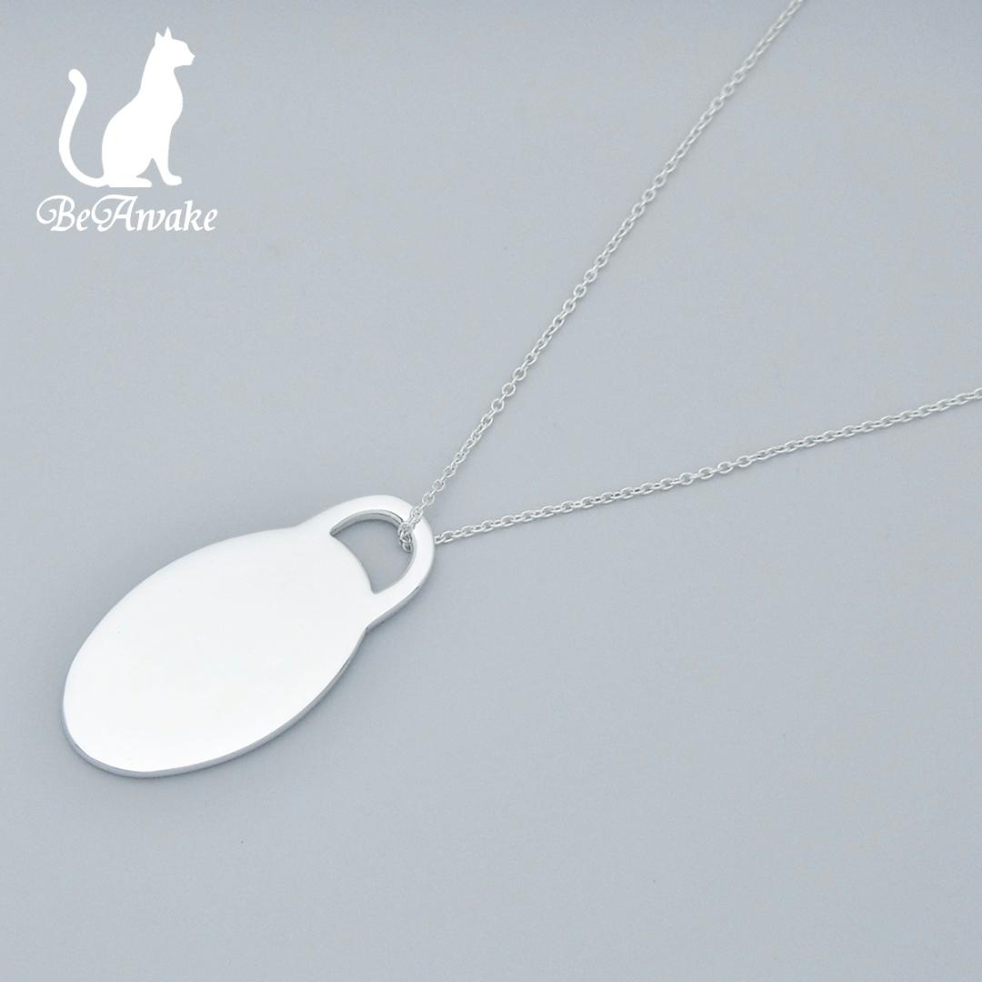 【新品仕上済】ティファニー リターン トゥ オーバルタグ ペンダント ネックレス