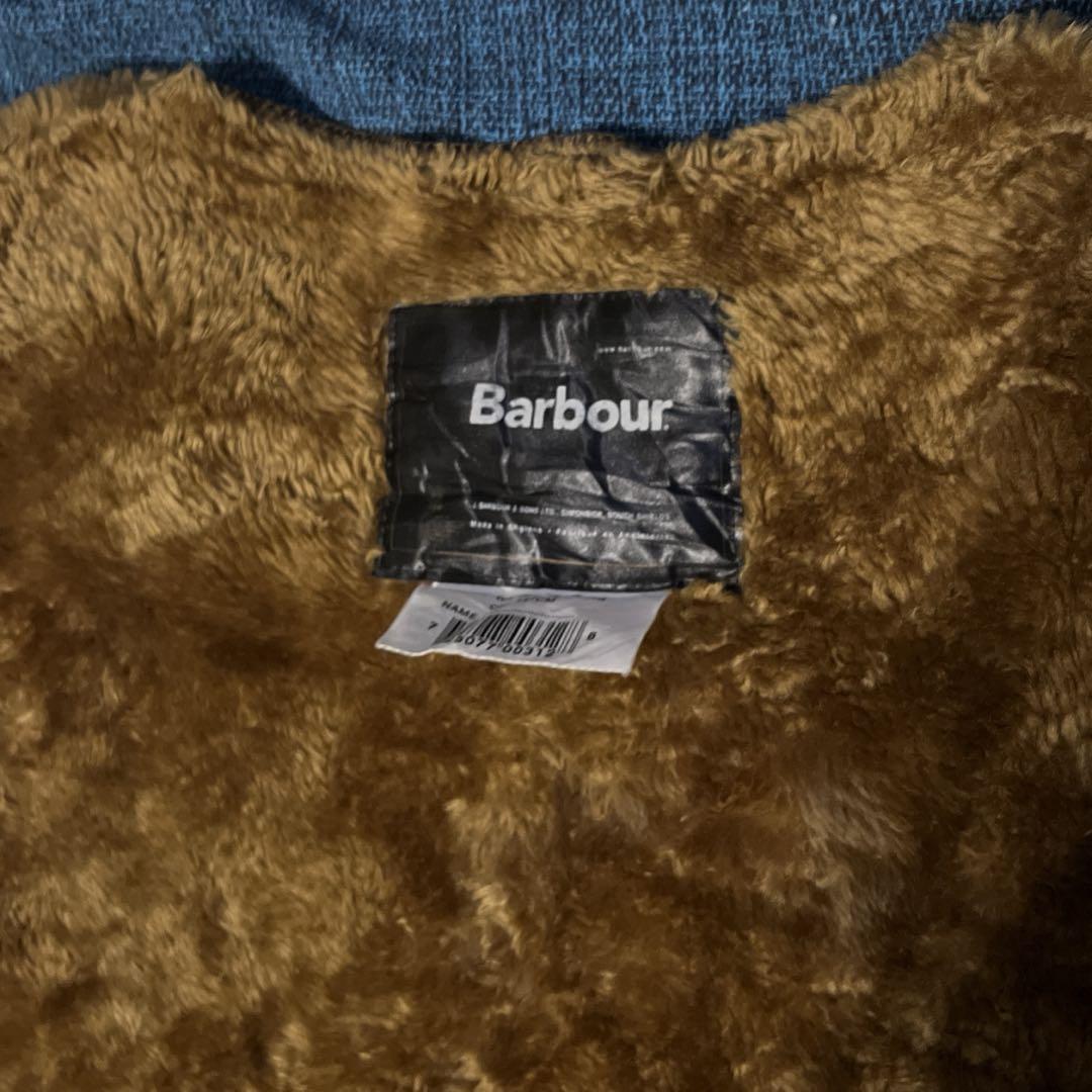 AkTk Barbour ファーベスト ブラウン　古着