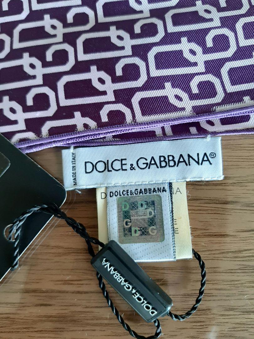 DOLCE&GABBANAシルク100%スカーフ