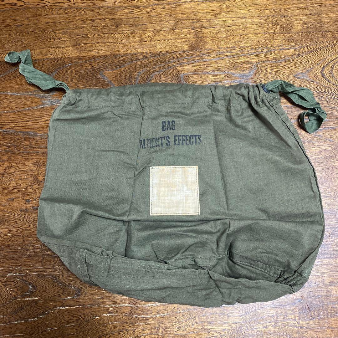 ペイシェントエフェクツバッグ デッドストック① US ARMY PATIENTS EFFECTS BAG -OIKOS 毎日を楽しく豊かにする洋服