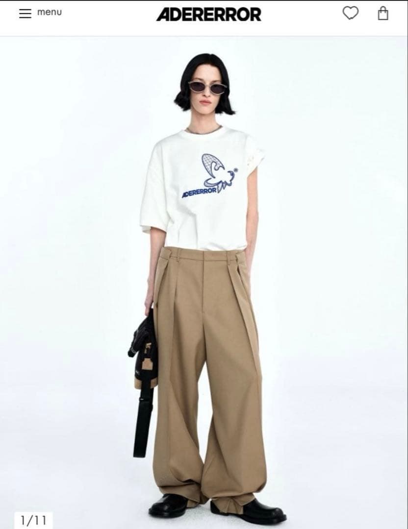 ADERERROR ワイドスラックス