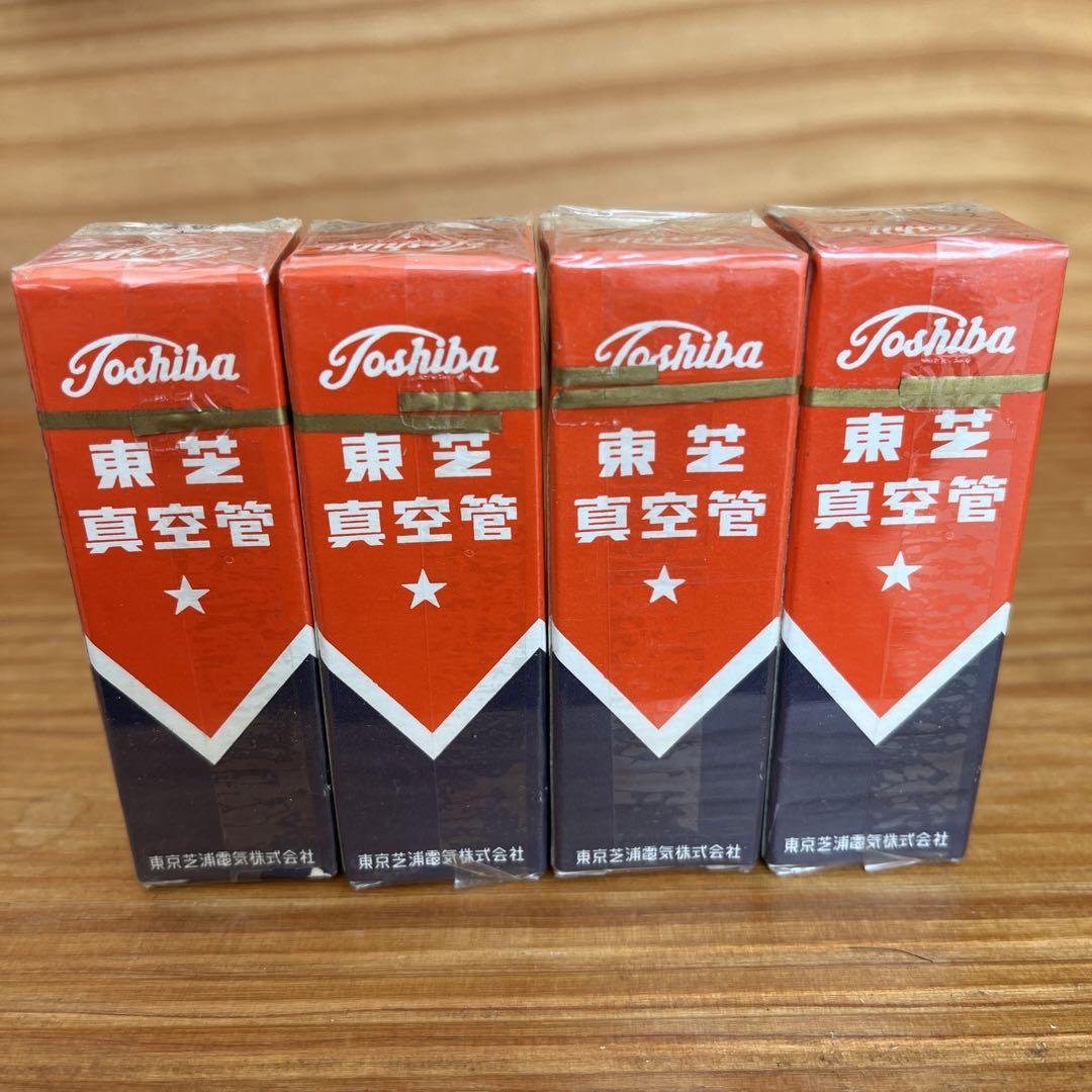 東芝 真空管 【未開封】12BH7A 4本セット