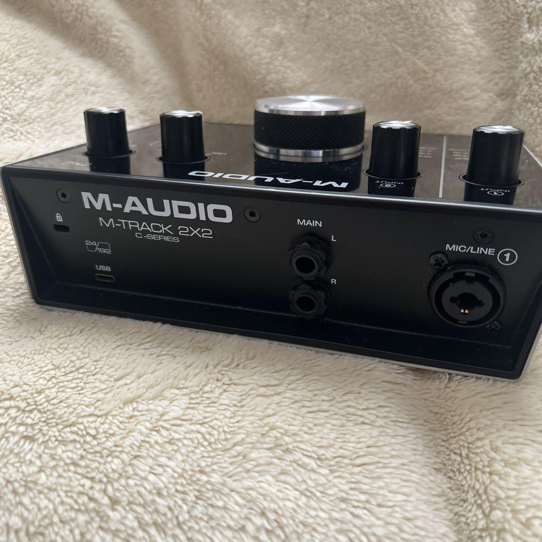 M-AUDIO オーディオインターフェース MーTRACK2✖️2