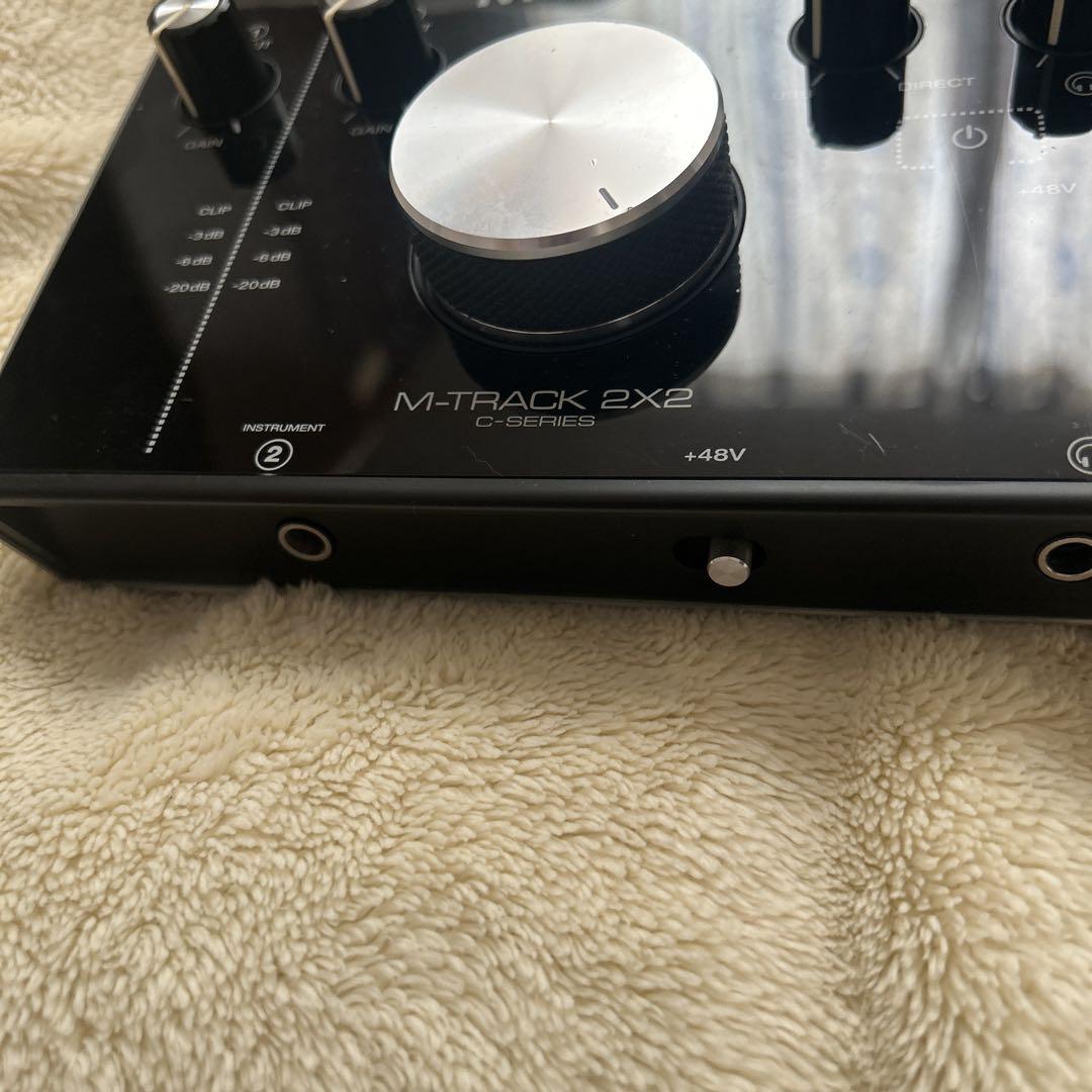 M-AUDIO オーディオインターフェース MーTRACK2✖️2