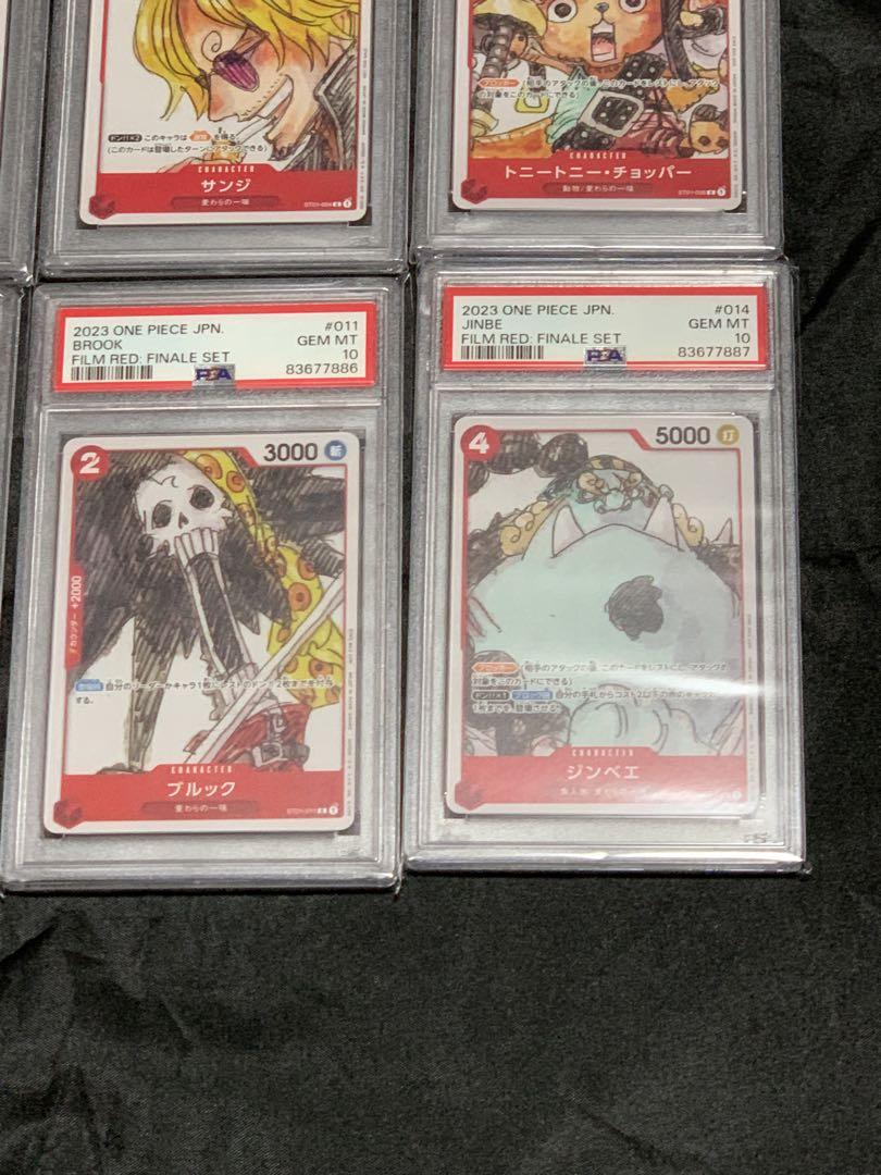 ワンピース カードゲーム onepiece film red PSA10