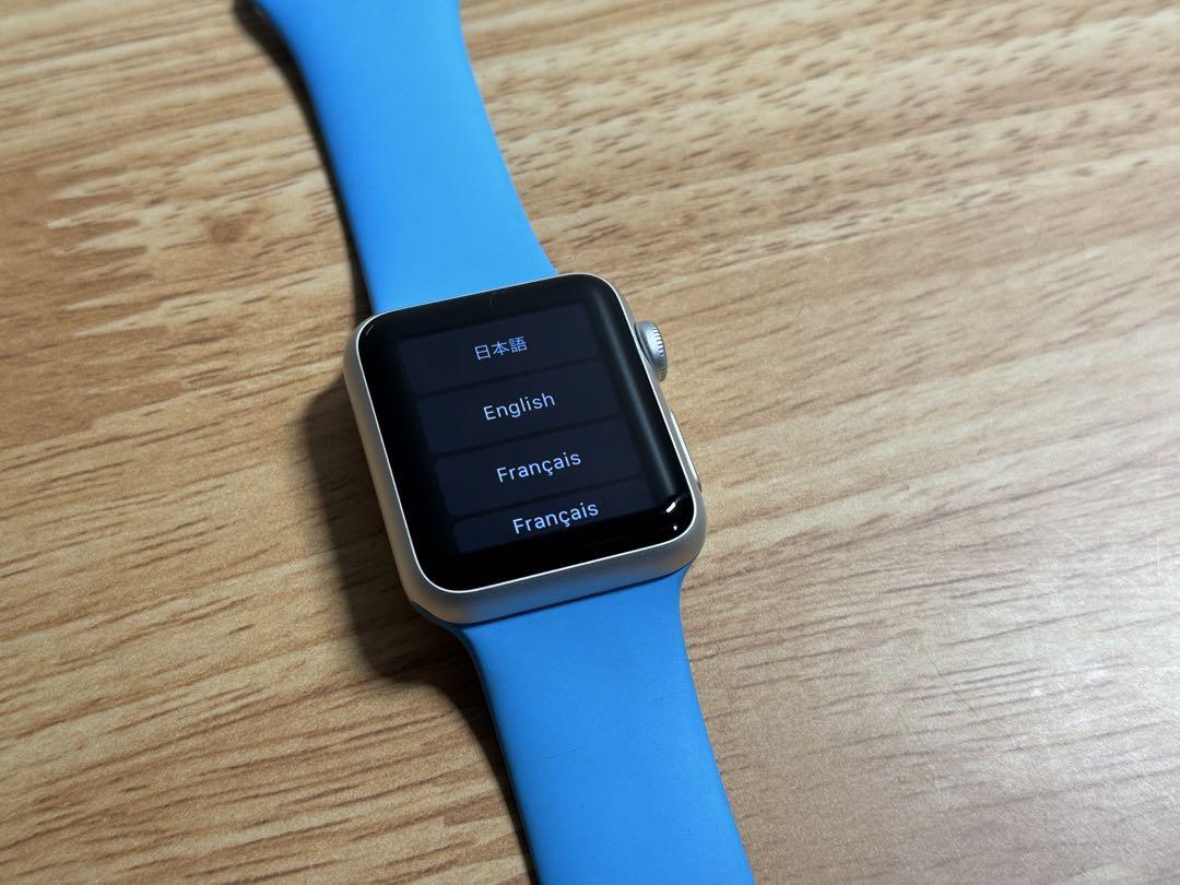 Apple Watch SPORT 第1世代 38mm アルミ＋充電ケーブル