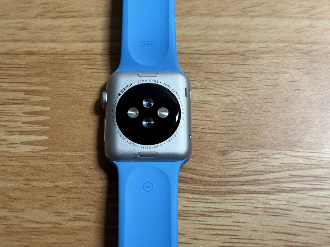 Apple Watch SPORT 第1世代 38mm アルミ＋充電ケーブル
