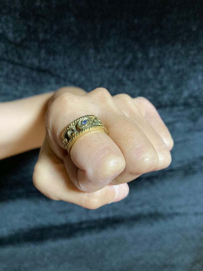 ⑧ROSE&MOONリング 真鍮 ⑧ROSE&MOONリング 真鍮