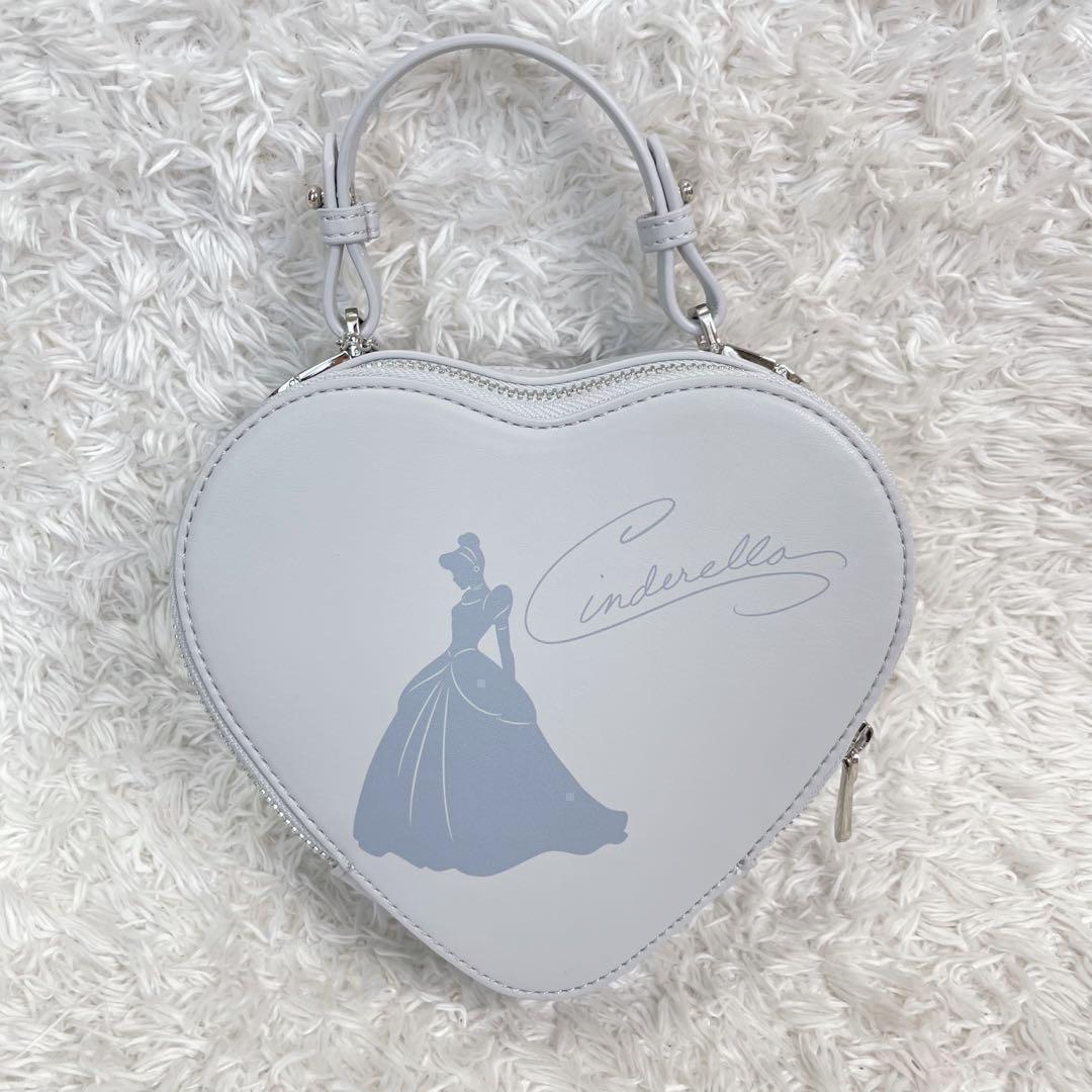 美品✨チャーム付きSAMANTHAVEGA シンデレラ　ハート型　バッグ　レア