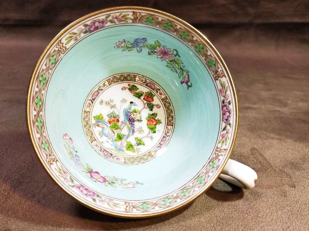 1客 ウエッジウッド フェイブルクレーン バイドフォード ターコイズ