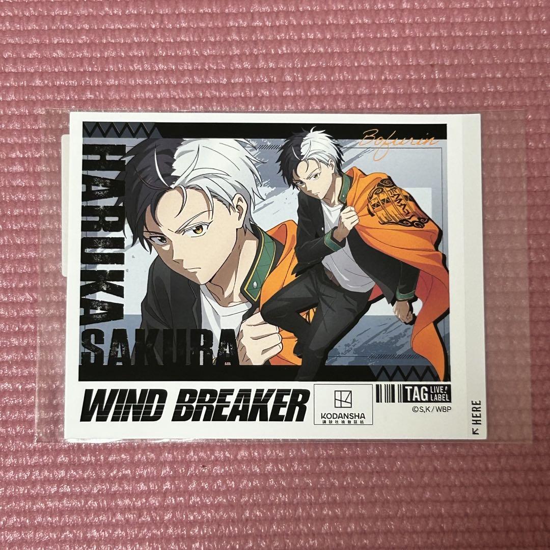 WIND BREAKER 描き下ろし オリジナルラベル缶 桜遥 ウィンブレ