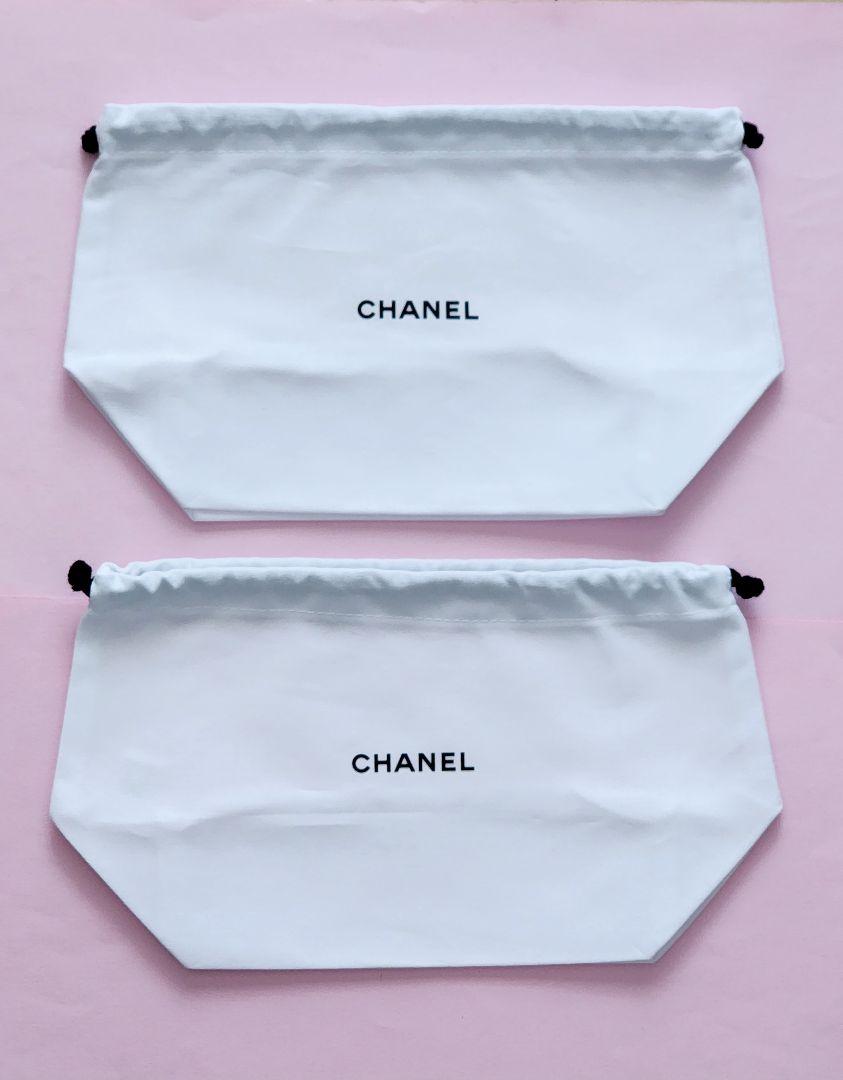 CHANEL ブラック 巾着袋 10枚セット