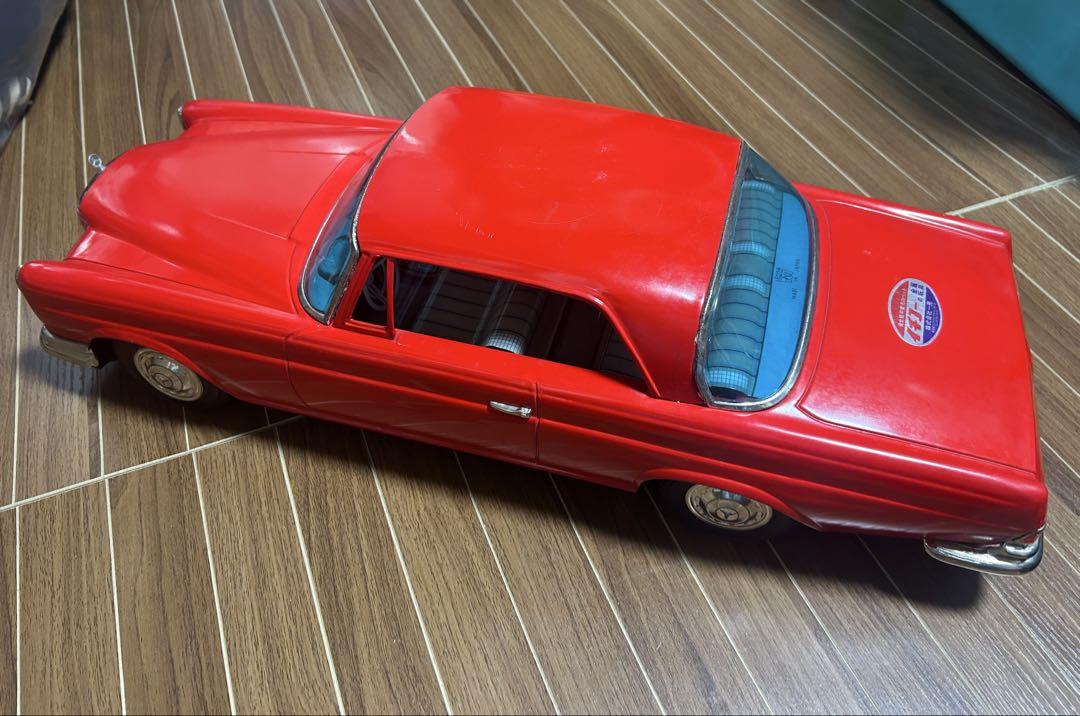 イチコー ベンツ 300SE 赤 ブリキ