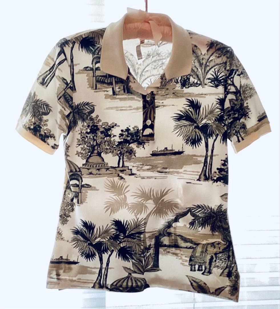 24時間限定お値下　ETRO 極稀　極美品　ミラノ製　エキゾチックな風景柄 44