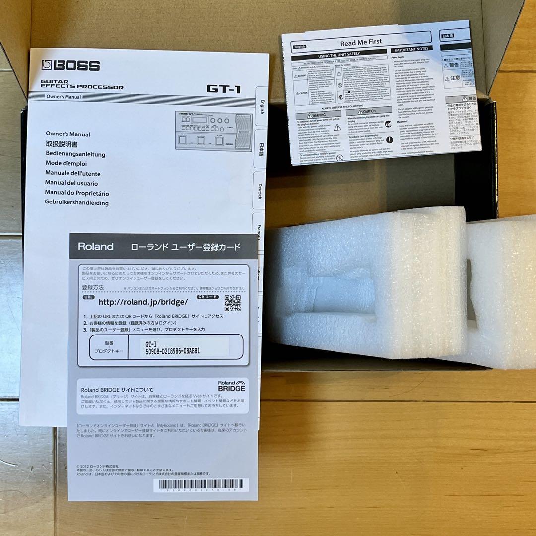 ギター用マルチエフェクター BOSS GT-1(中古)