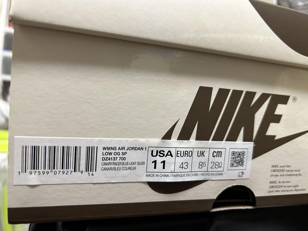 NIKE トラヴィス・スコット カナリー 28㎝