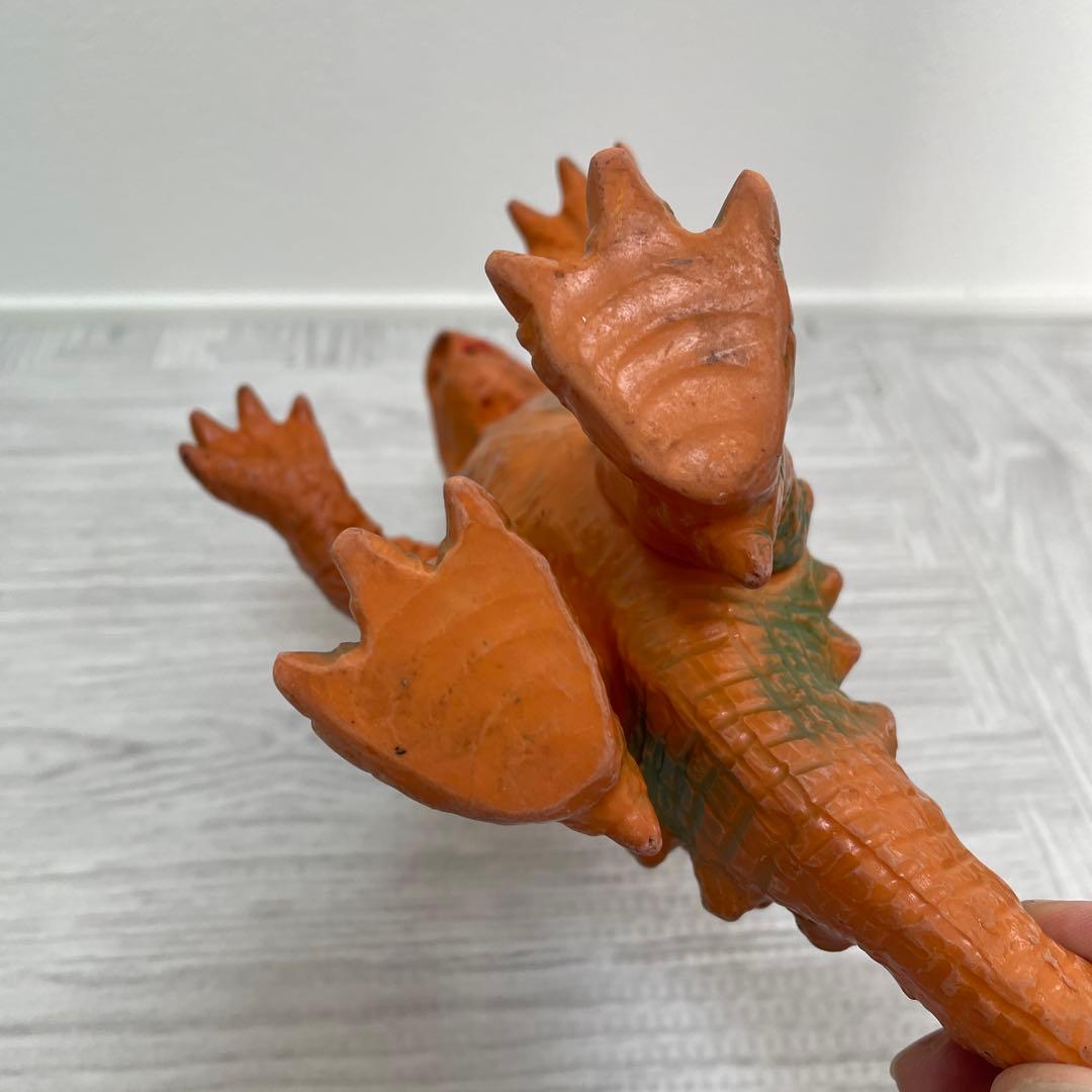 三浦トーイ パチ怪獣 トリケラン トリケランっぽいソフビ ソフビ人形 三浦トーイ パチ怪獣