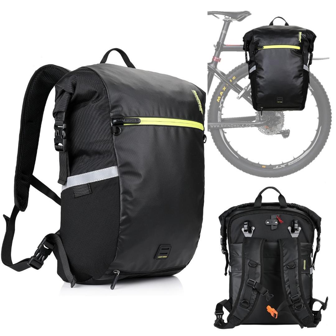 Rhinowalk 自転車 パニアバッグ+リュック 2in1多機能 24L 防水 - メルカリ 新品/特典付き Rhinowalk 自転車 防水 24L 2in1多機能 パニアバッグ+リュック バッグ