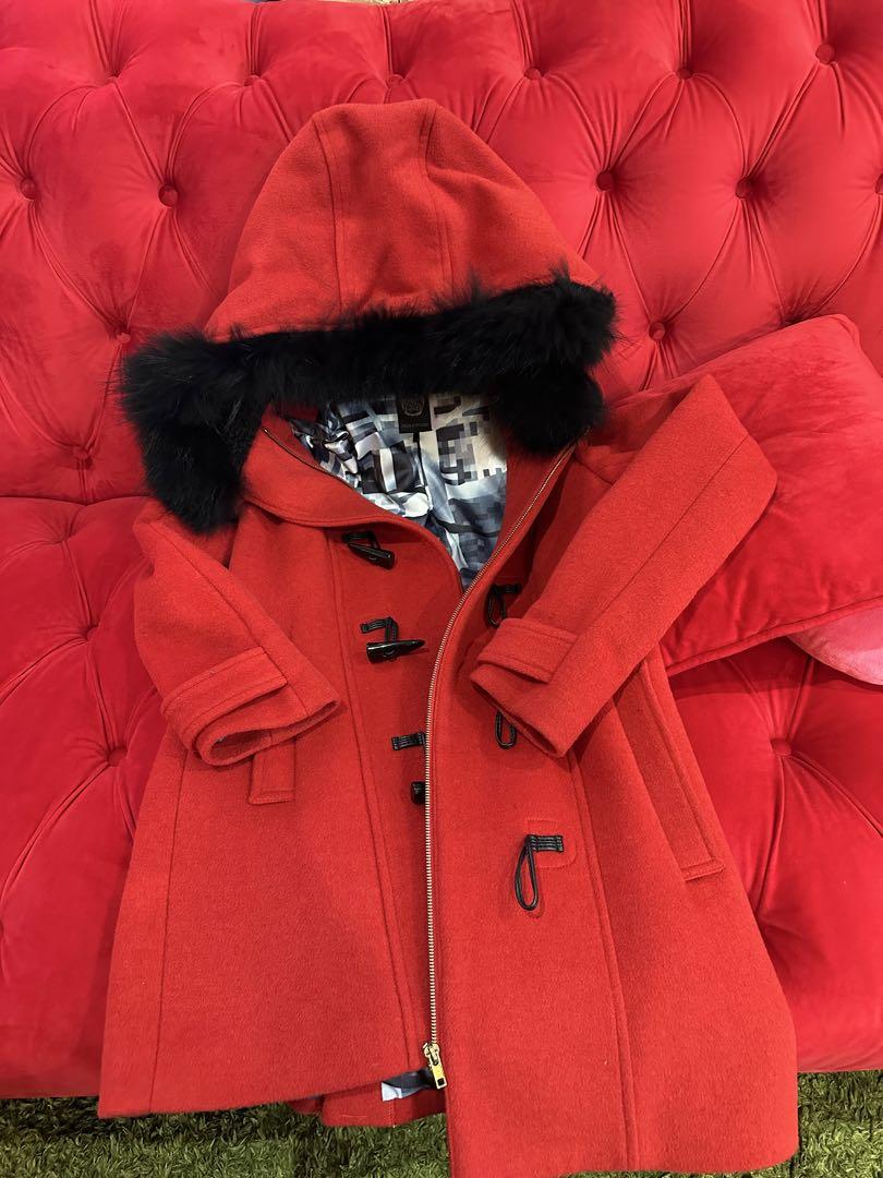 M-PREMIER ダッフルコート 36 レッド M-PREMIER ダッフルコート 36 レッド