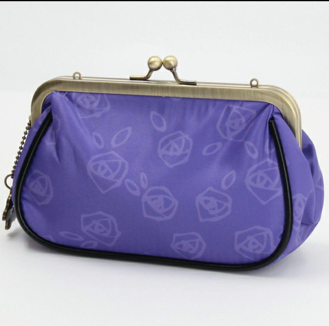 ANNA SUI がま口 ショルダーバッグ パープル本物