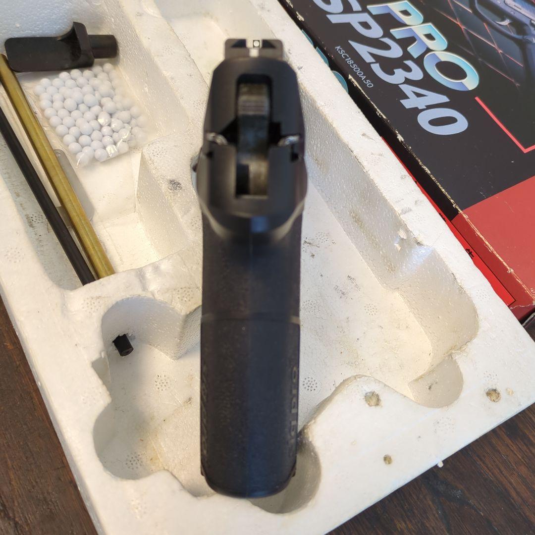 ガスブロKSC PRO シグSP2340 ガスブローバックガン