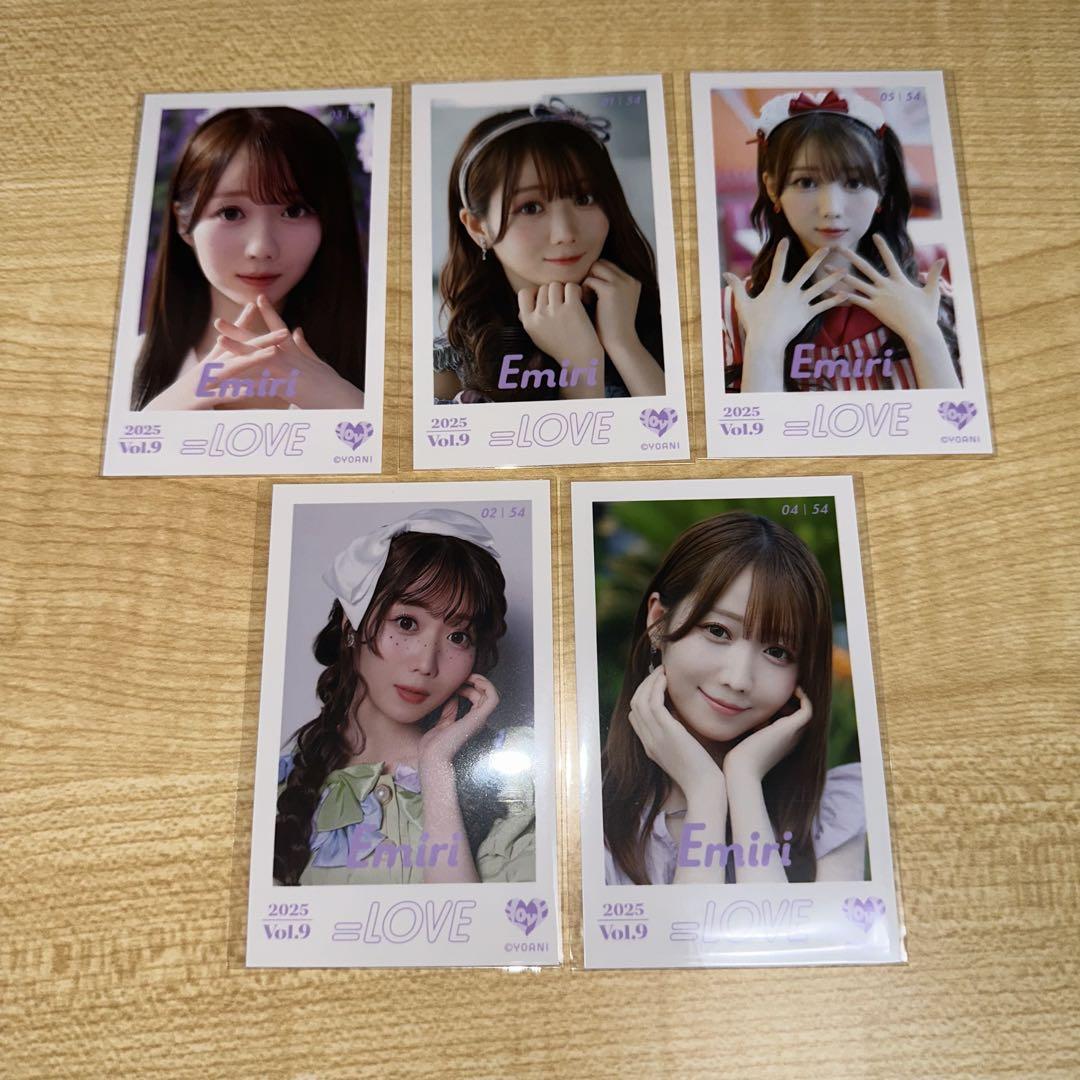 =LOVE 大谷映美里 ミニフォトカードVol.9 フルコンプ レア LOVE イコラブ ミニフォトカード vol.9 大谷映美里 コンプ