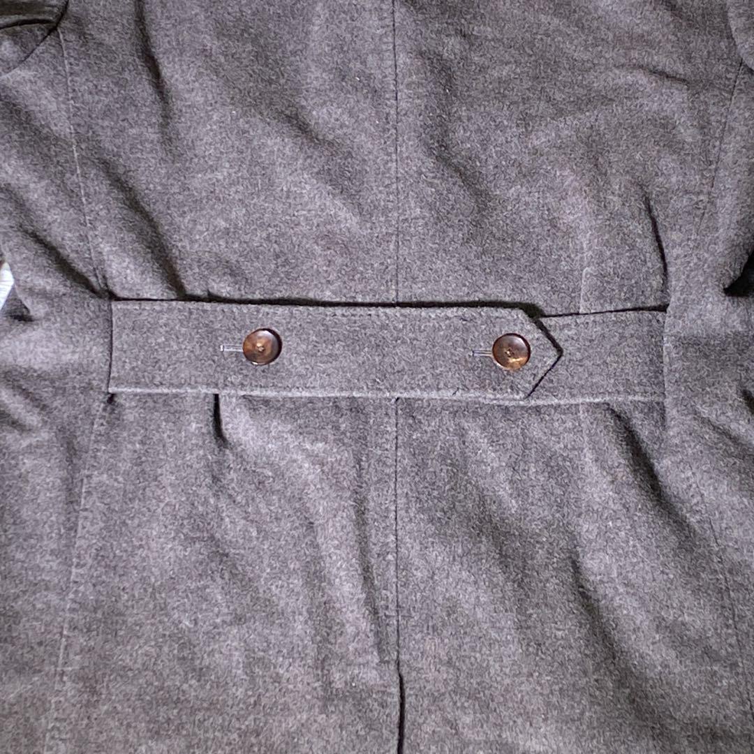 ARTISAN アルチザン　スタンドカラーコート　カシミヤ混　(L) グレー