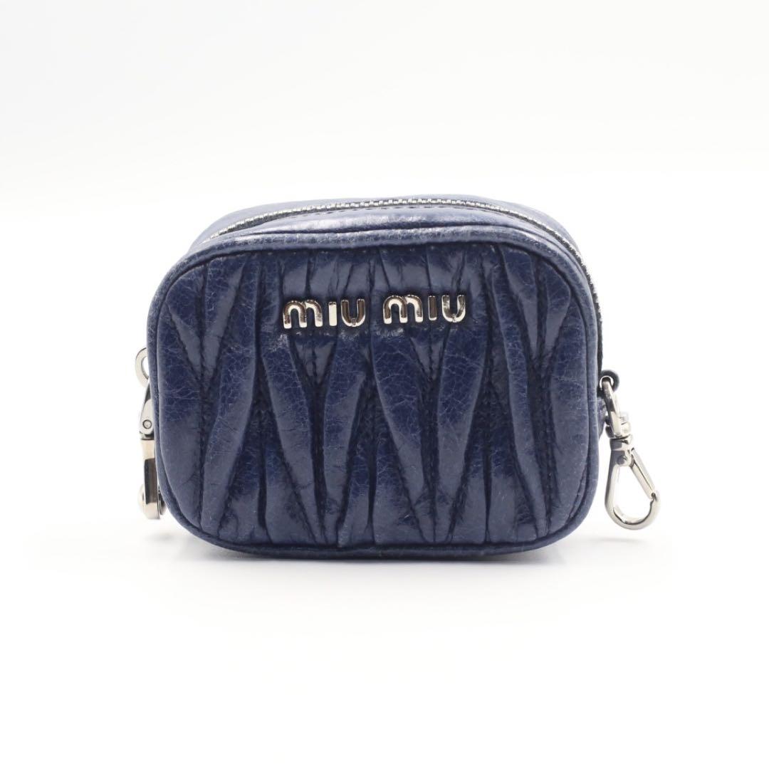 miu miu ミュウミュウ マテラッセ ミニポーチ コインケース