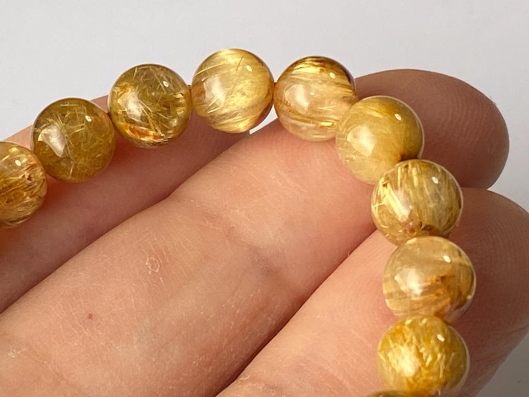 ルチルクォーツ金針水晶・各種粒売りならパワーストンーン