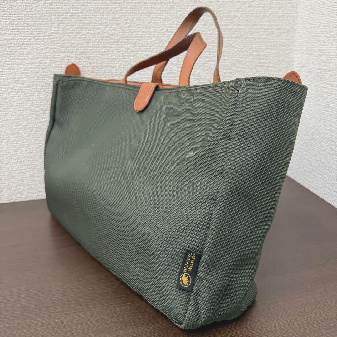 【美品】ハンティングワールド　アドゥービ　トートバッグ　バリスティックナイロン ハンティングワールド アドゥ－ビ トートバッグ バリスティック