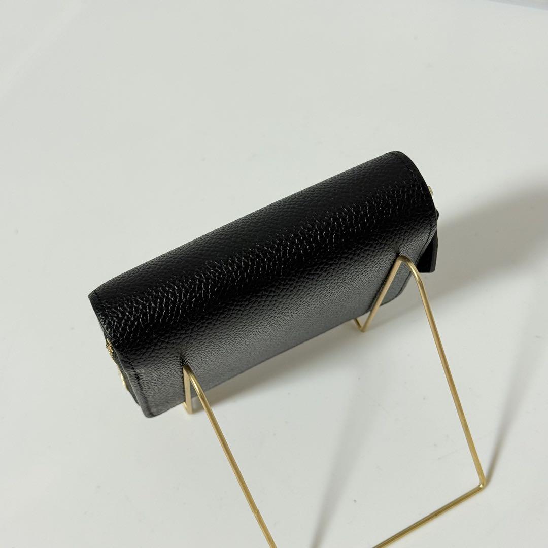 ⭐️新品未使用⭐️　ハッシュタグ　二つ折り財布　ラウンドジップ　ブラック
